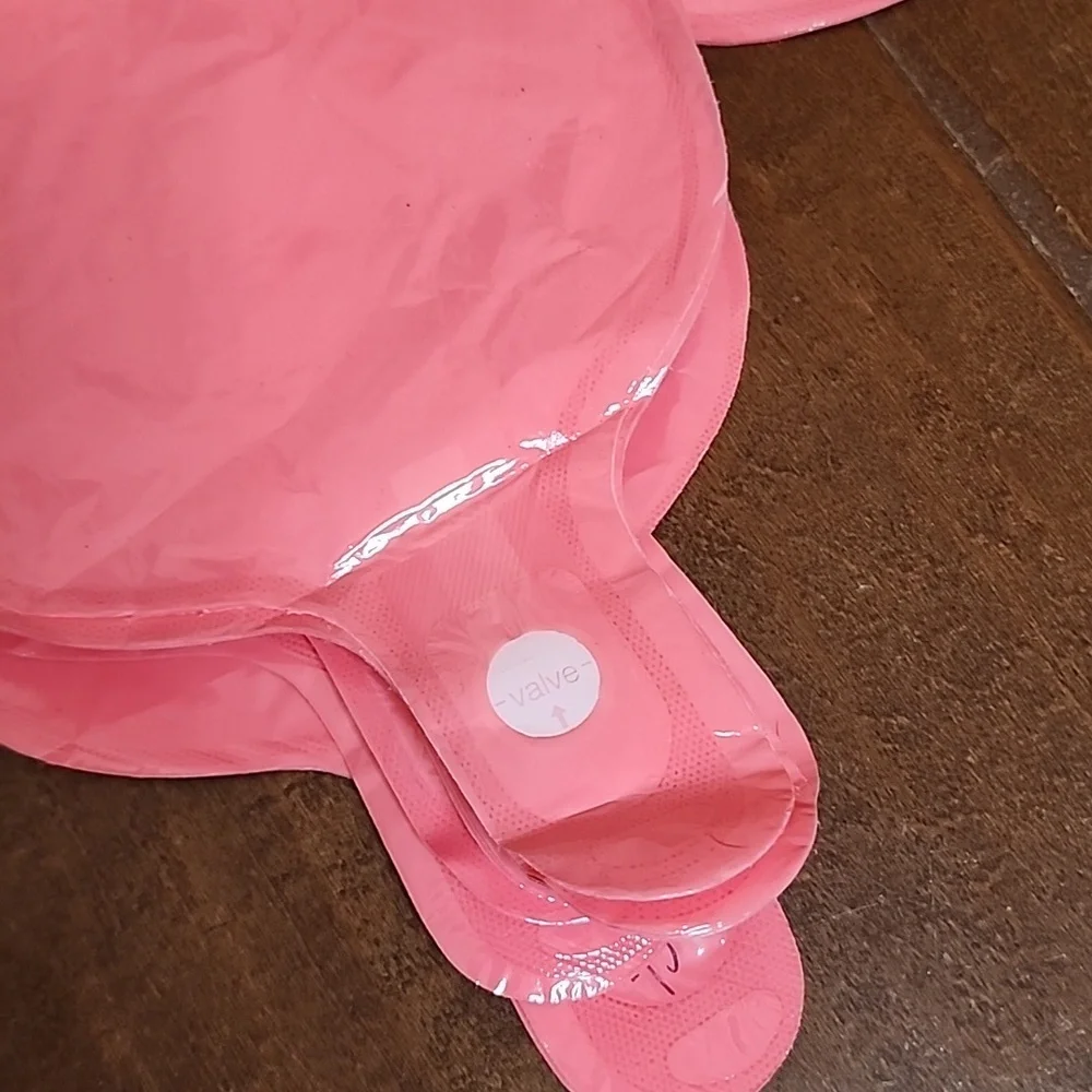 Fourty Seven Pink Inflatable Balloons With Table Cloth Girls, Baby Shower 47